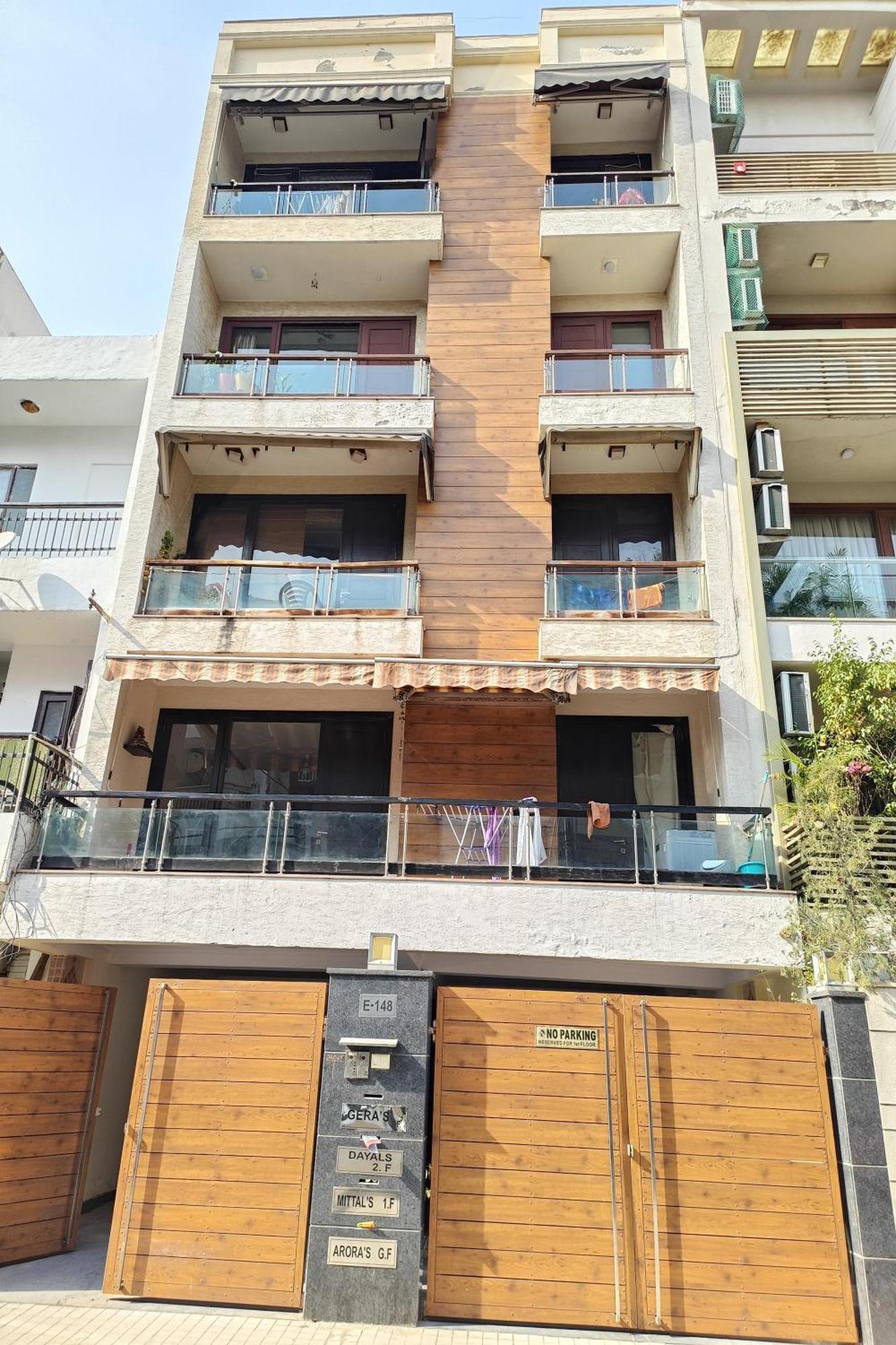 Greenleaf Apartment And Suites, Greater Kailash 1 新德里 外观 照片